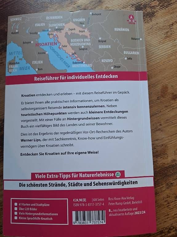 Libri: Reiseführer Kroatien  – Usato da Arlesheim venduto da gligli01 1
