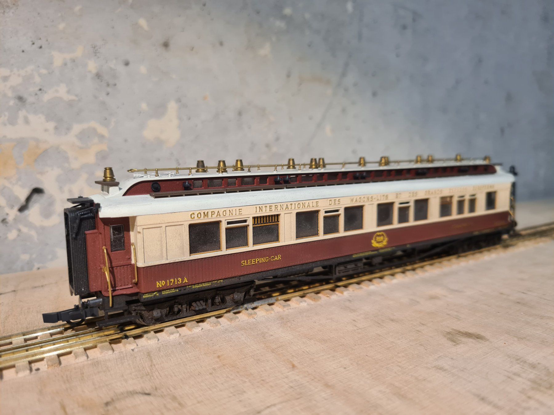 Liliput Modellini di ferrovie: Simplon-Orient-Express mit SBB A 3/5 705 – Nuovo (secondo la descrizione) da Gachnang venduto da 10811 5