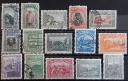 Bulgarien ex. Kat. 101-121 **/gest. 1915/17