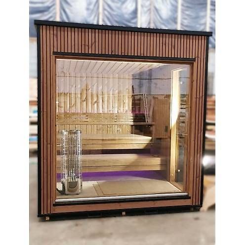 Sauna & Accessori: Luxussauna 2,3 x 2,3 m – Usato da St. Gallen venduto da Spa_at_Home911