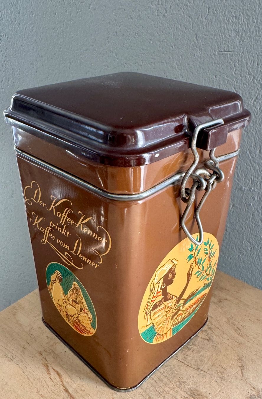 Pots: Alte Kaffee Blechdose DENNER - Hermet Vorratsdose – D'occasion à Rothrist par Luckywinner