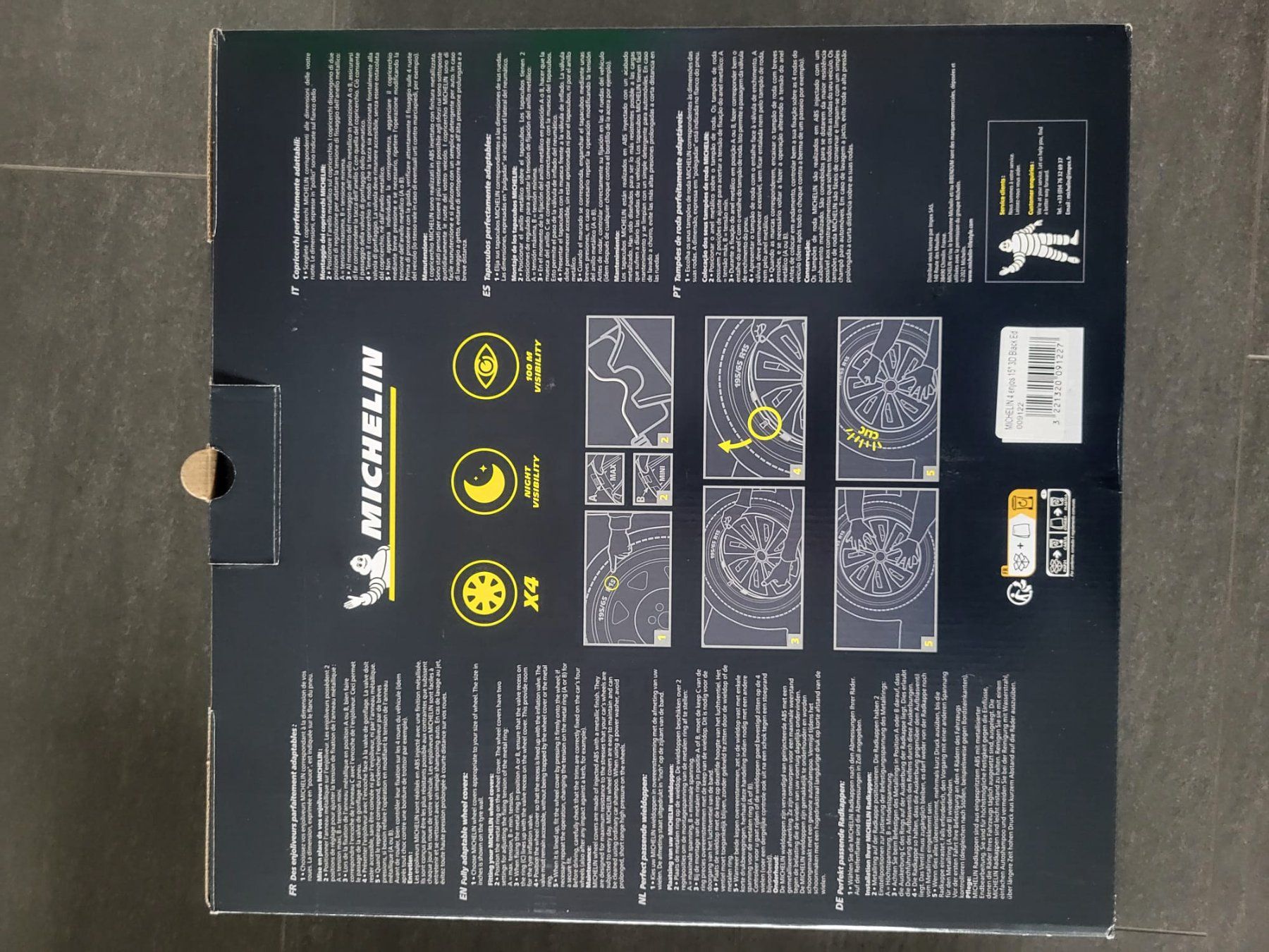 Michelin Pneumatici & Ruote complete: Radkappen 15 Zoll Michelin – Usato da St Gallen venduto da sancassan 3