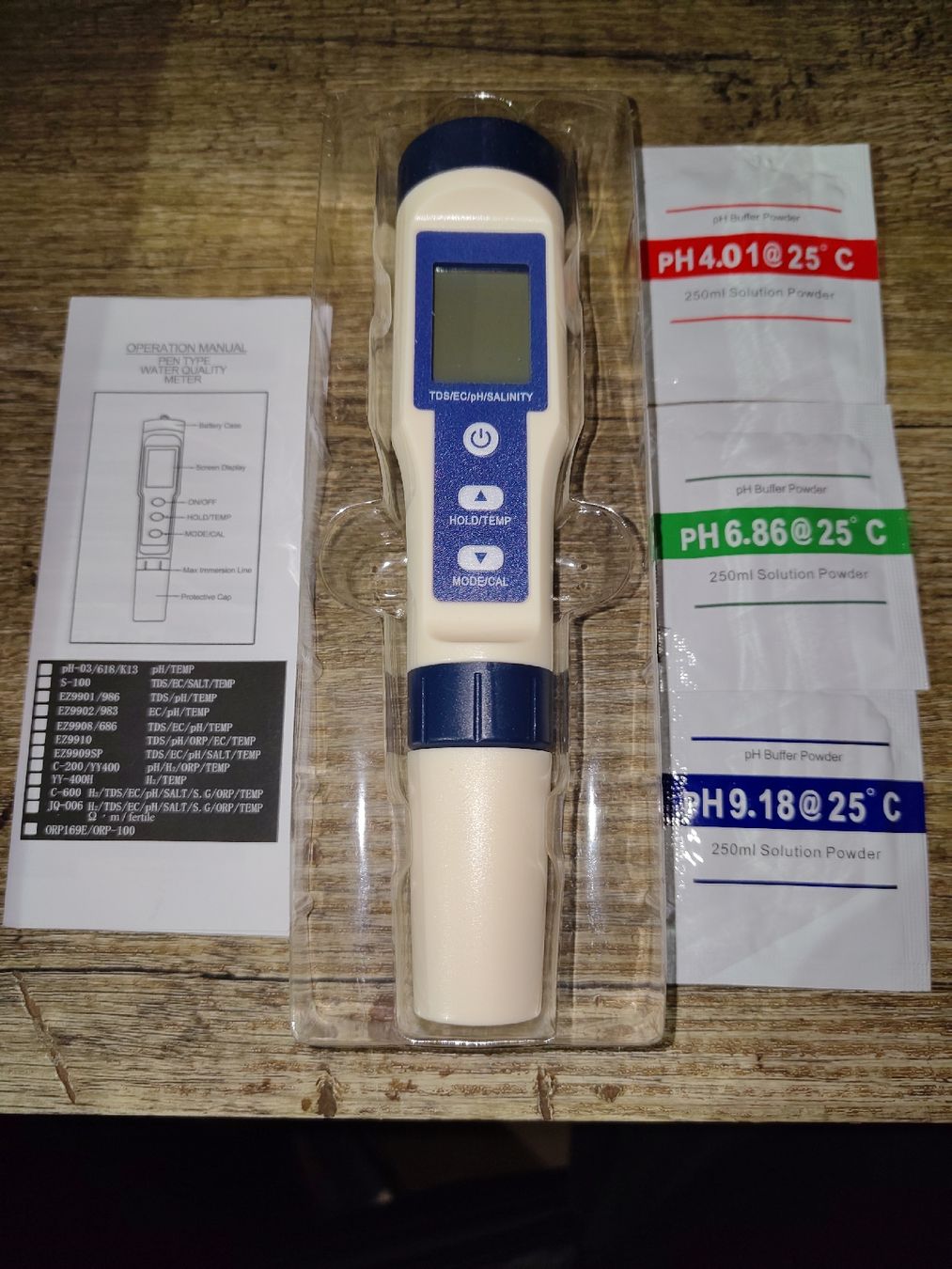 Misurare: Messgeräte für TDS, PH und EC, neu – Nuovo e nell'imballaggio originale da Buochs venduto da Timo_________M
