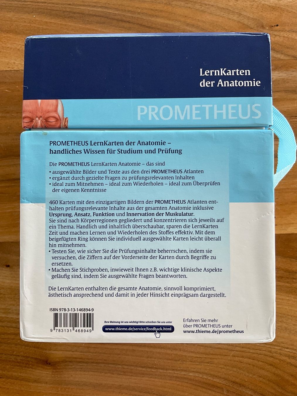 Sonstiger Schulbedarf: Anatomie Lernkarten von Thieme – Gebraucht aus Oberuzwil von Harrison1 1