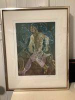 Hans Erni Farblithografie 72 x 56 cm