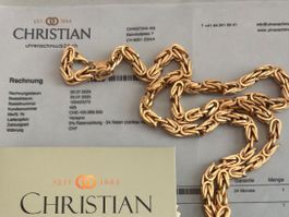Königskette 750er 18k Christian Juweliere Np.6590 CHF