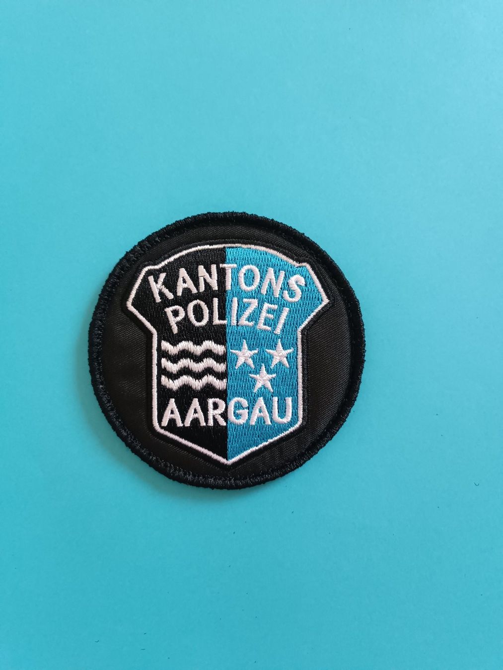 Plaketten & Abzeichen: Badge Klettaufnäher Patch Polizei Aargau – Neu (gemäss Beschreibung) aus Vogelsang AG von miinlade