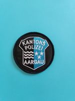 Badge Klettaufnäher Patch Polizei Aargau