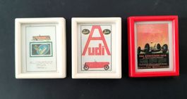 3 x Aimants, Magnets, Magnete, Audi, Audi Werke, Auto-Union
