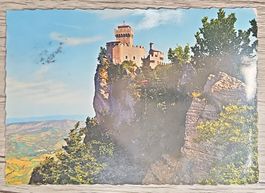 CL22 Carte Postale + Timbre San Marino 19xx