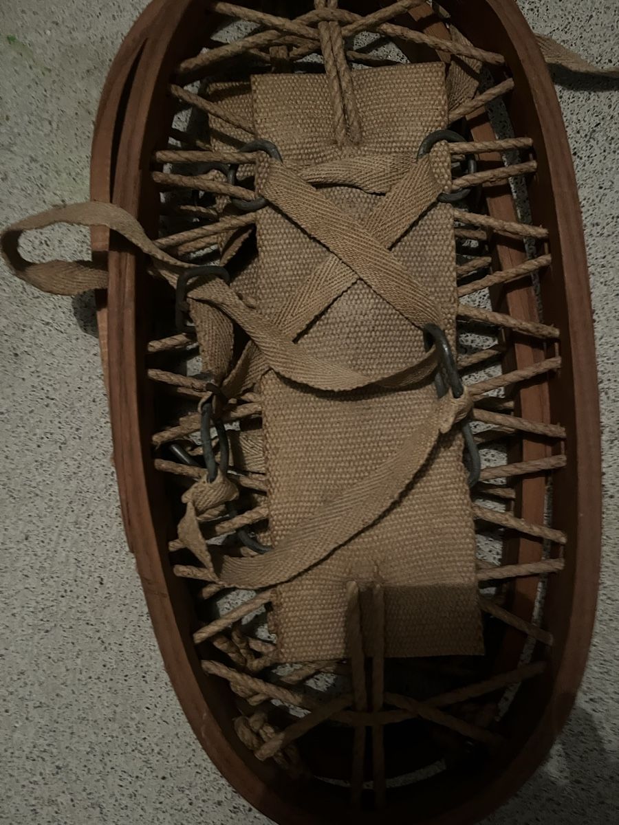Scarpe da uomo: Alte Holzschneeschuhe – Difettoso da Suhr venduto da brigittaba 1