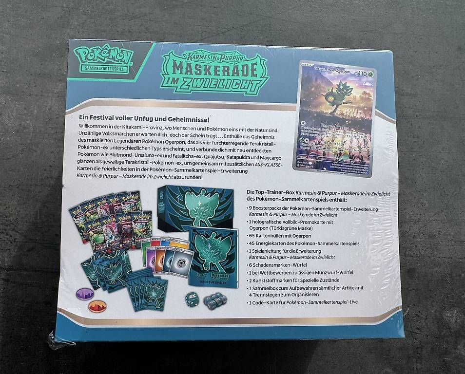 Pokémon Cartes à collectionner: Pokémon Maskerade im Zwielicht ETB – D'occasion à Biel-Bienne par Mwalther 2