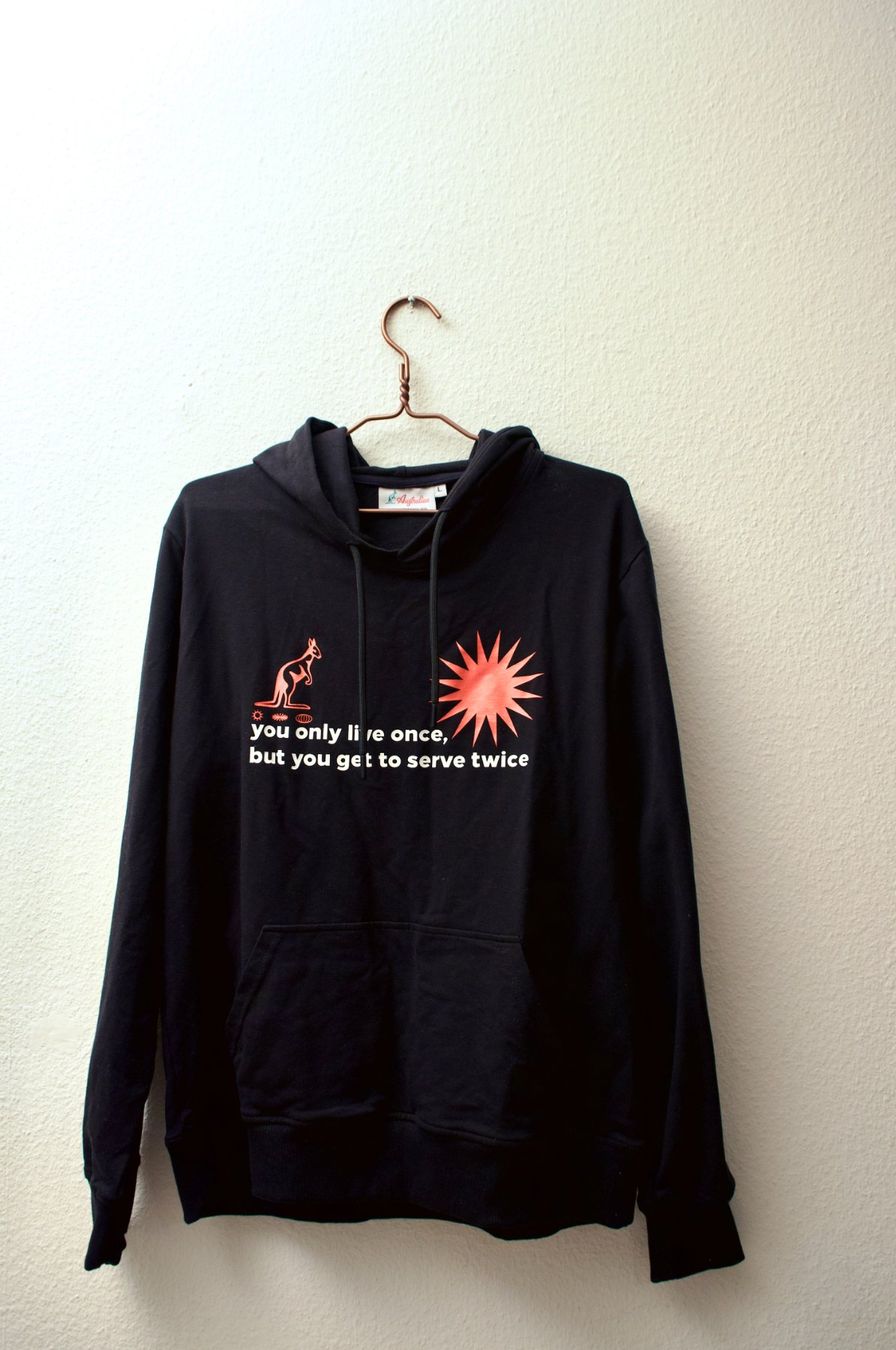 Pullover & Sweatshirts: Hoody Australian Alpina – Neu (gemäss Beschreibung) aus Zürich von amarkin