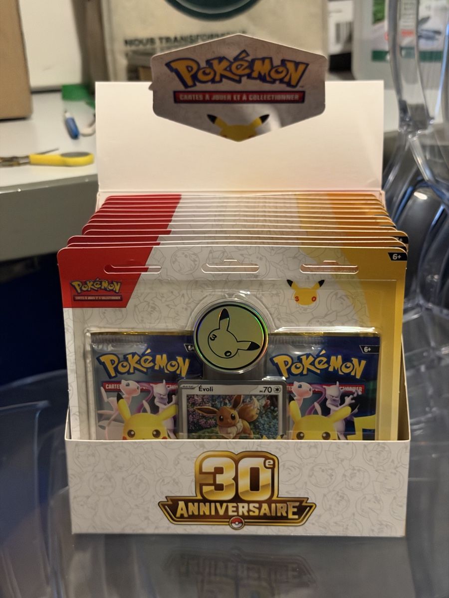 Pokémon JCC Duopack 30e Anniversaire – Évoli (FR) (Neu und ...