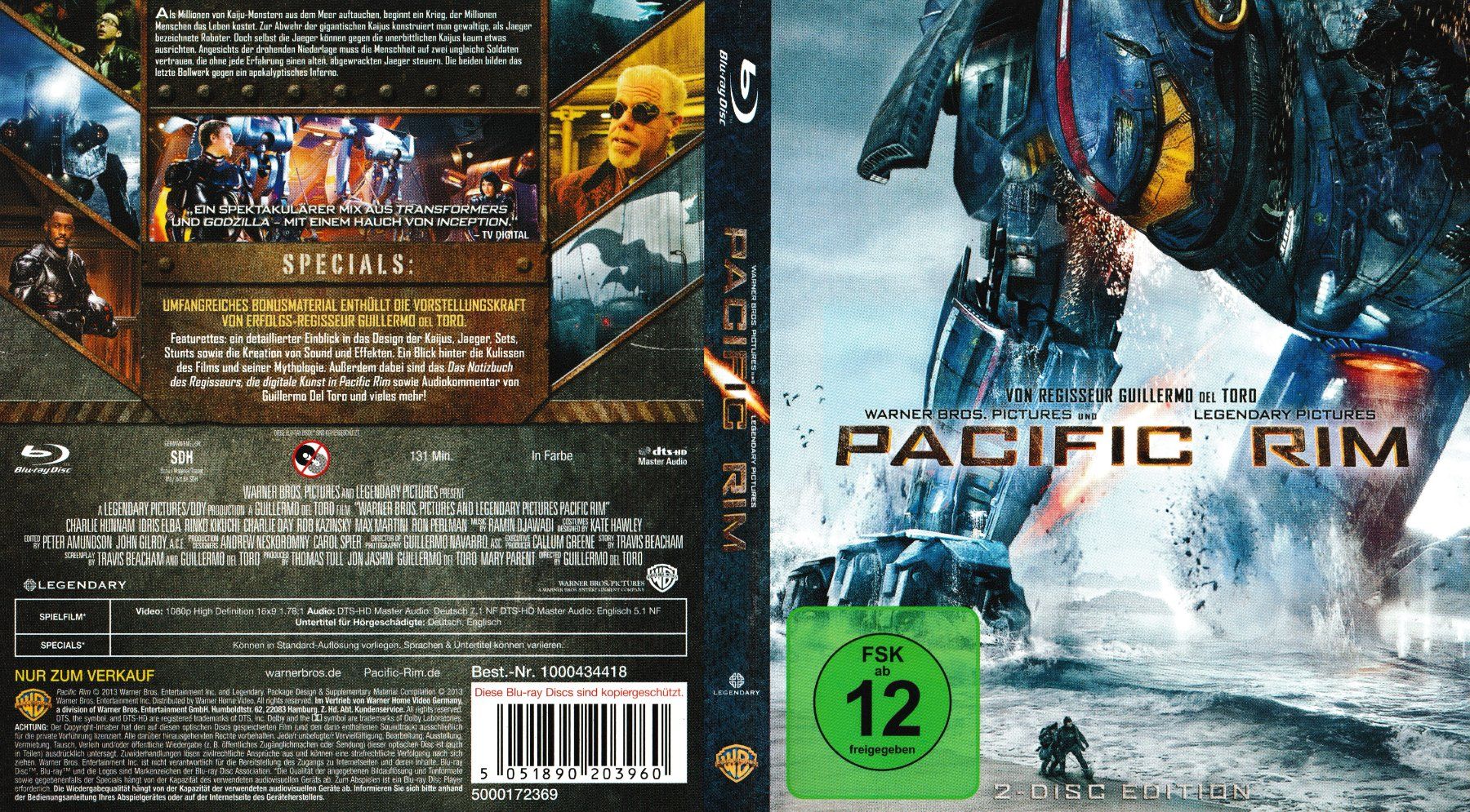 Tous les DVDs: Blu-Ray - Pacific Rim – D'occasion à Langnau am Albis par MediaRescuerKeLoX