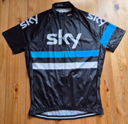 Radtrikot Team Sky Gr. L Velo Radsport Trikot