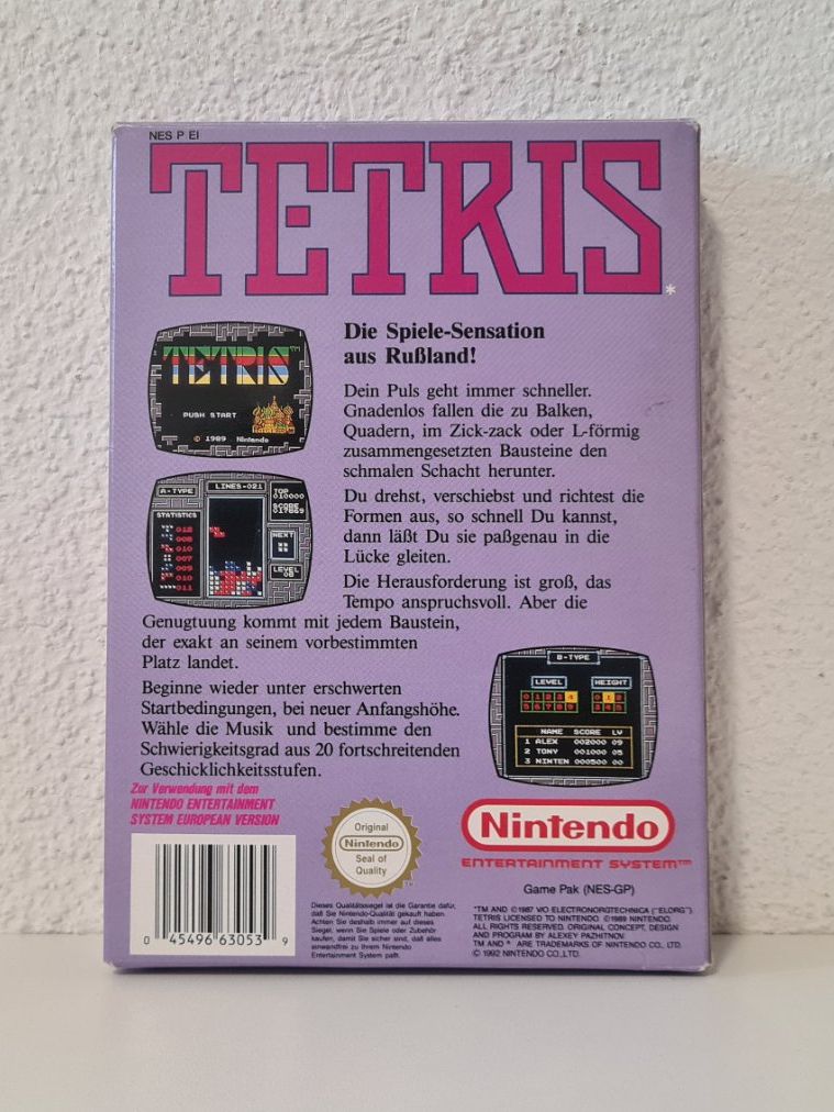 Nintendo Jeux: TETRIS - CIB / Pal B Nintendo NES – D'occasion à Dübendorf par digital_bath 2