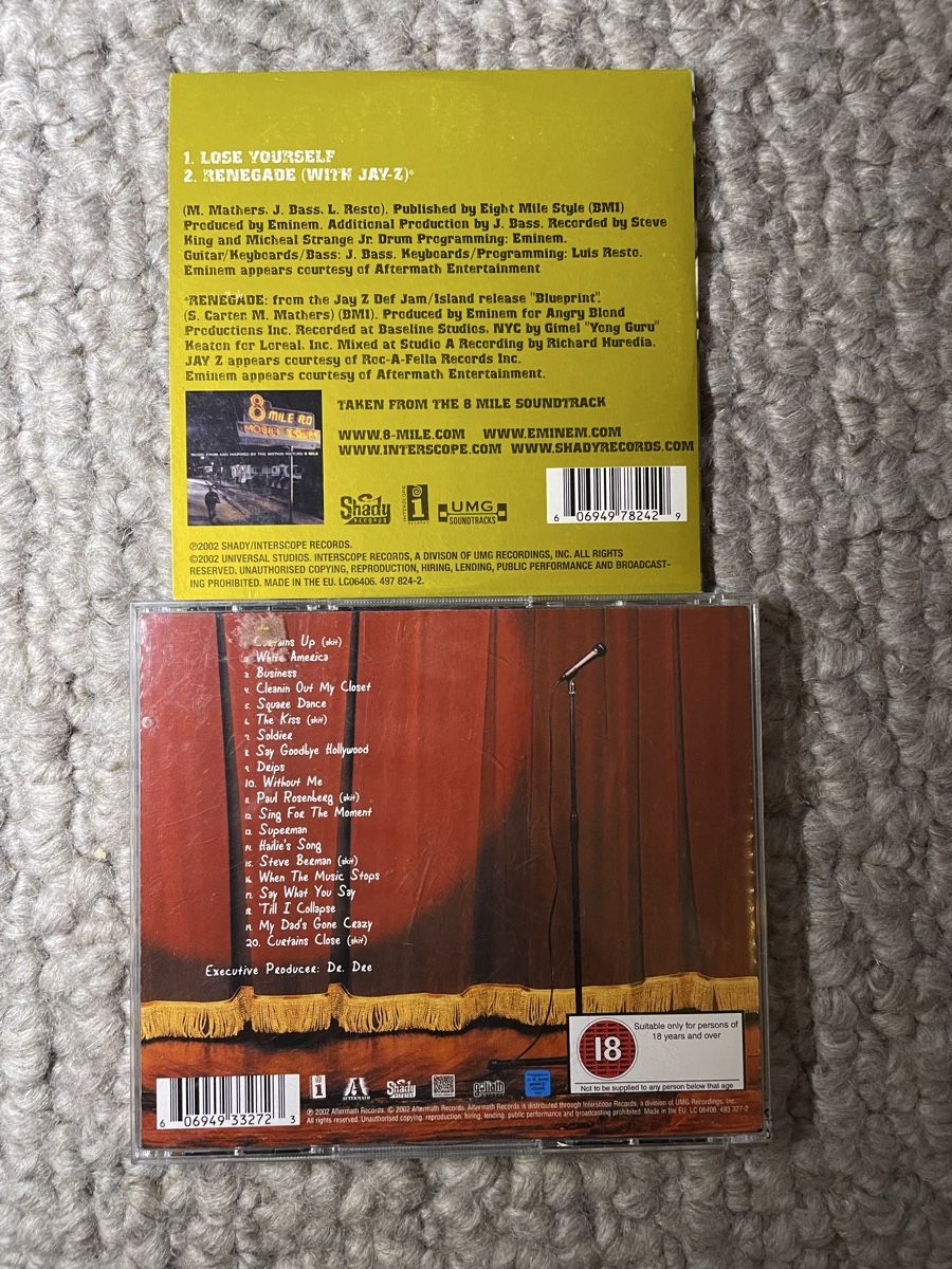 CDs: 2x Eminem (1x CD+DVD) – Gebraucht aus Reinach AG von trigger7811 2