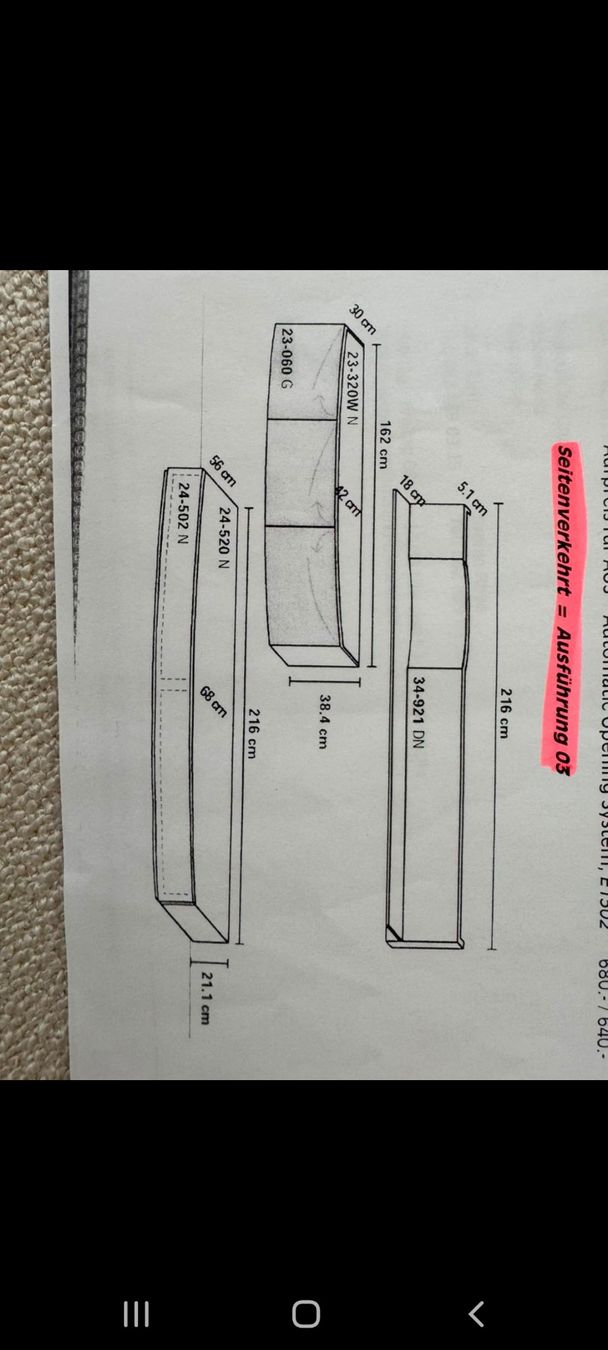 Mobili TV: 3teiliges sidebord – Usato da Höri venduto da bsc_68fw 6