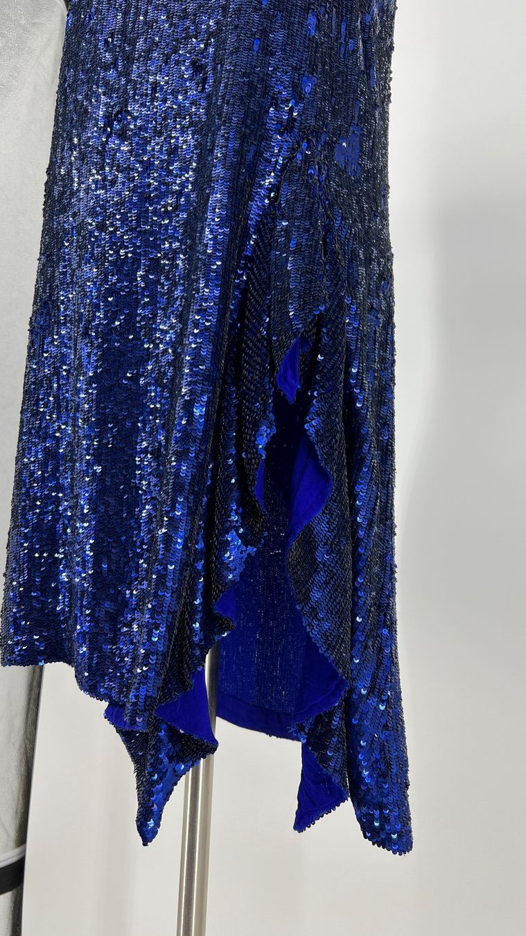 Kleider: P.A.R.O.S.H. MIdi KLEID AUS PAILLETTEN – Gebraucht aus Altendorf von Ro 2