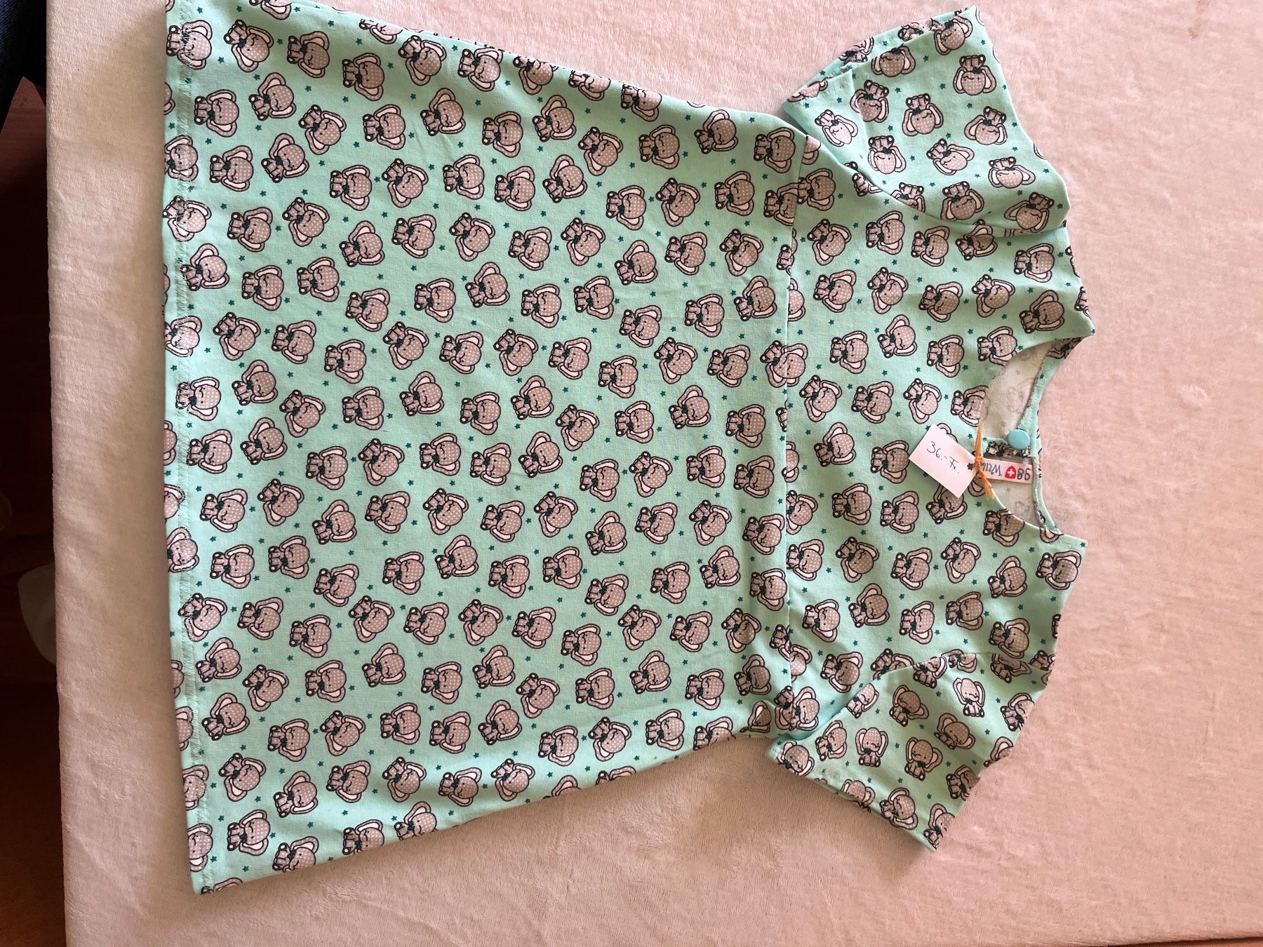 Vestiti & Gonne: 1 Kinderkleid selbst genäht – Nuovo e nell'imballaggio originale da Büsserach venduto da bor_s88m