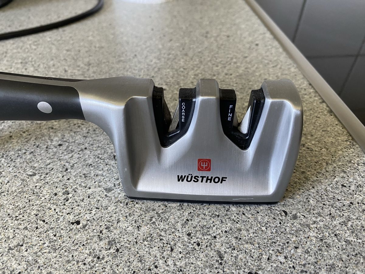 Coltelli da cucina: Messerblock mit 5 Messern und Messerschärfer – Usato da Zürich venduto da kub_598t 7