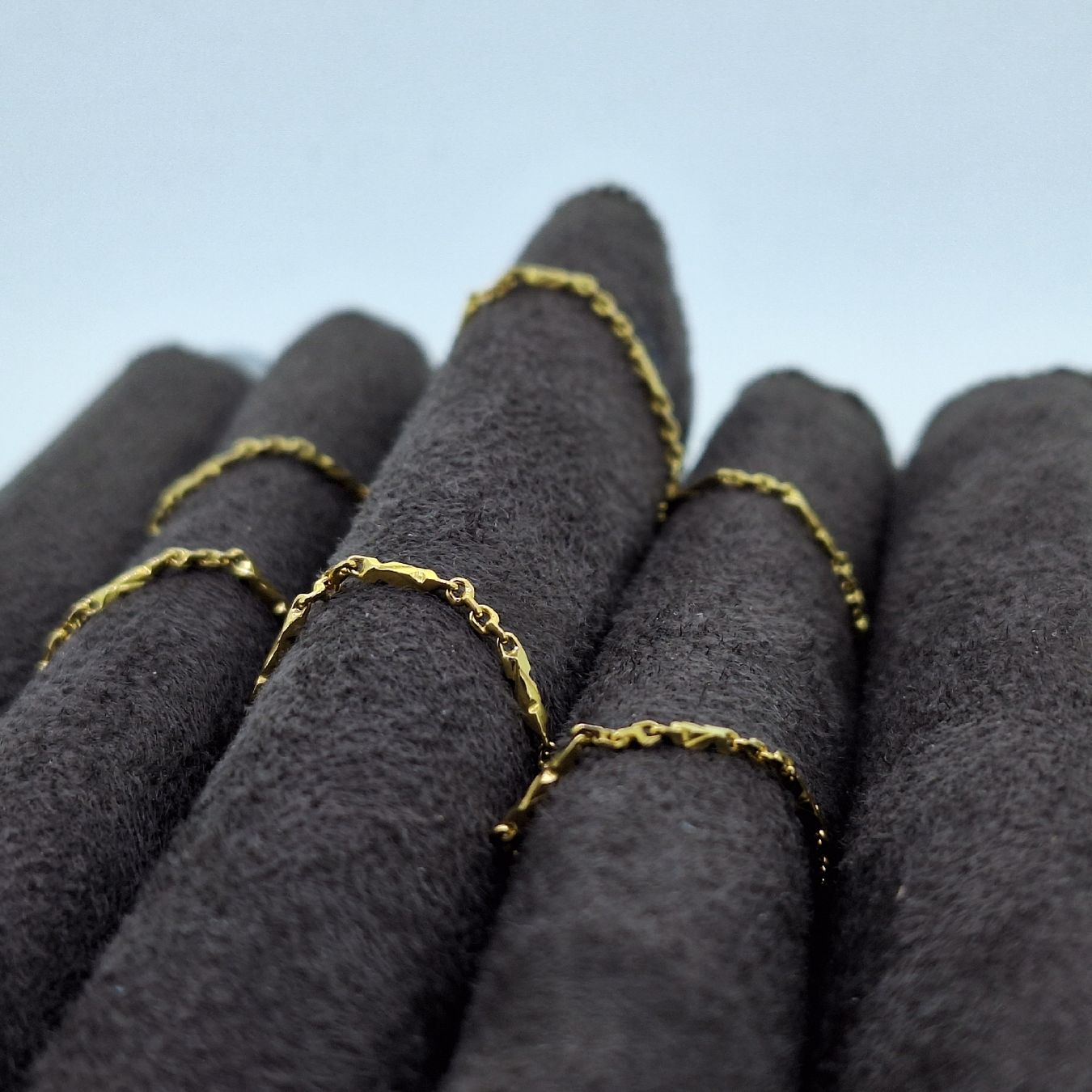 Catenine: Edle Halskette in 585 Gelbgold – Usato da Unterägeri venduto da Altgoldschmuck 8