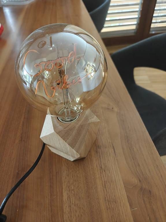 Lampen: Tischlampe "Good Vibes" – Gebraucht aus Feldbrunnen von mar_29tn 2