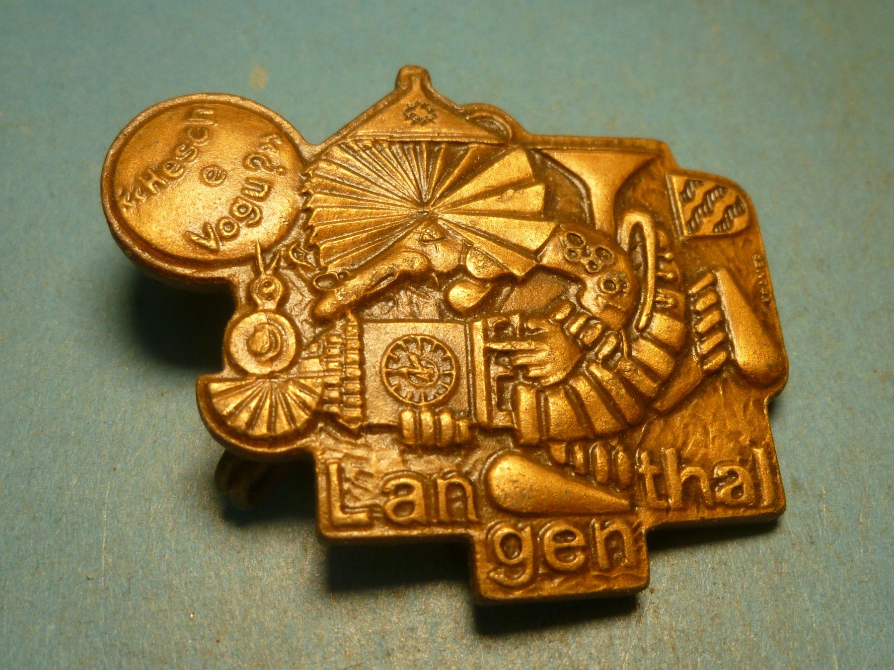 Plaquettes & Badges: LANGENTHAL 1988 BRONZE – D'occasion à Ried (Muotathal) par Mandarin02