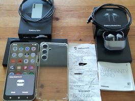 Samsung Galaxy S24+ 256GB + Galaxy Buds3 Pro |  Like New