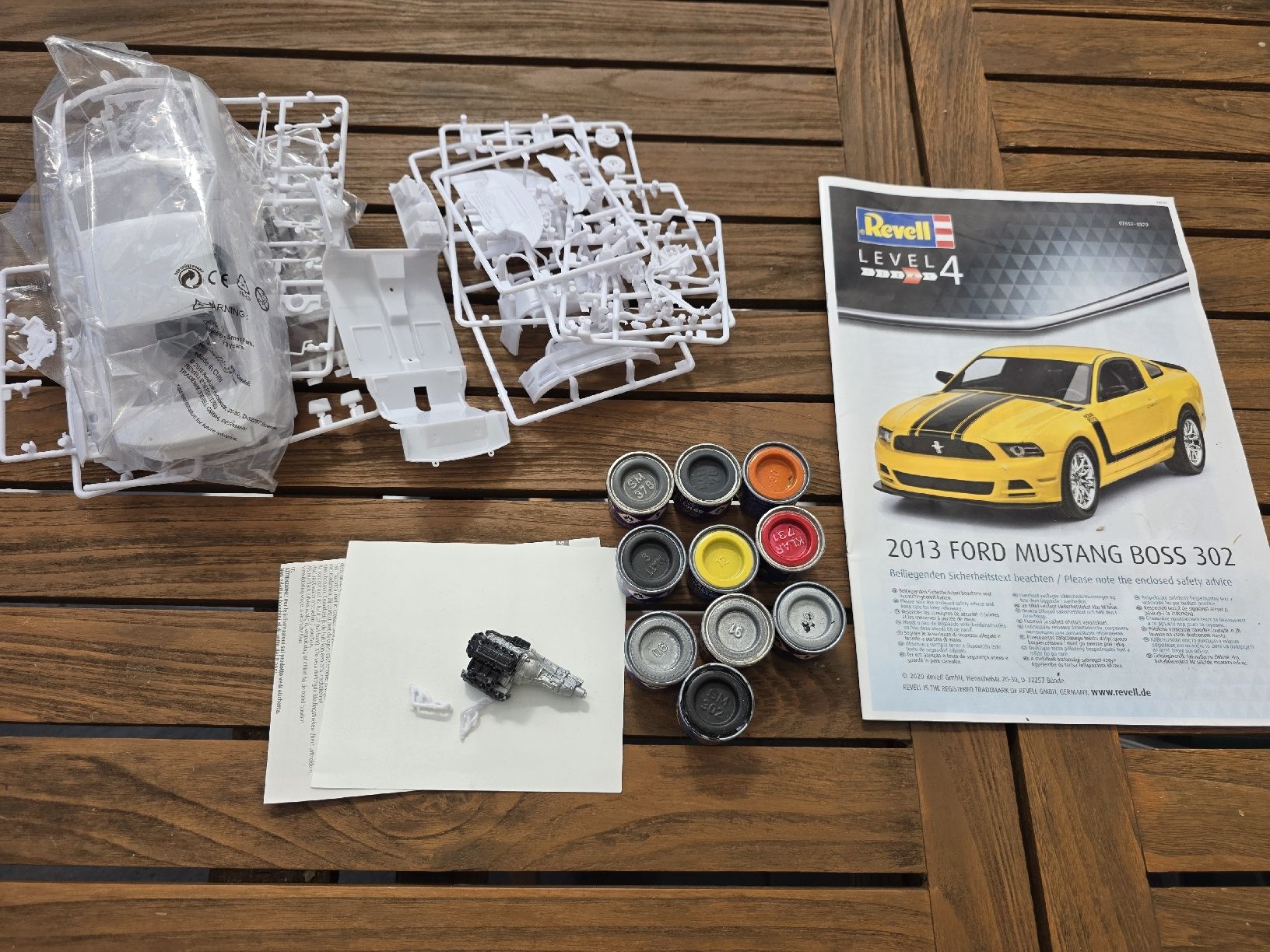 Revell Modellautos: Revell 1:25 Bausatz Mustang 2013 – Neu (gemäss Beschreibung) aus Oltingen von raebinator 1