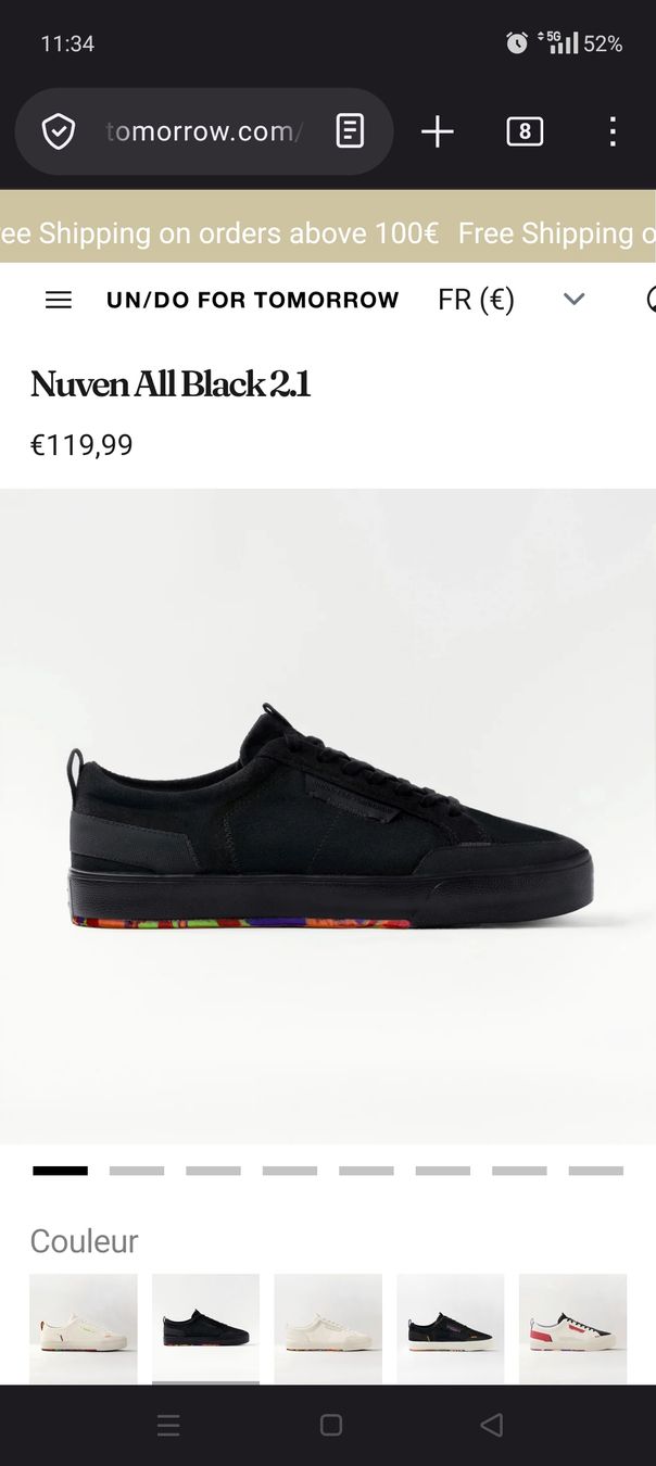 Herrenschuhe: Sneakers Undo Nuven 2.1 All Black  – Gebraucht aus Monthey von lesaffairesdecamille 4