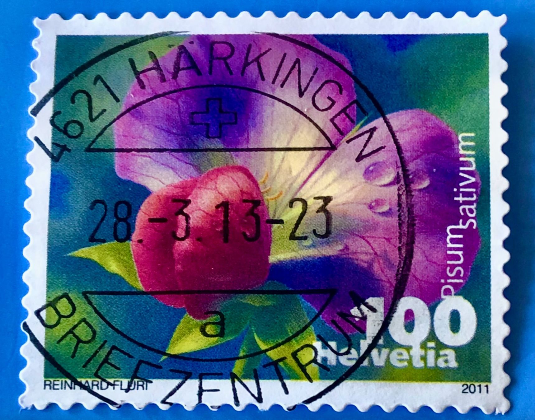 Tutti i francobolli: Nr.1377 mit gestempelt Zucchini 2011    – Usato da Aarau venduto da Billa007