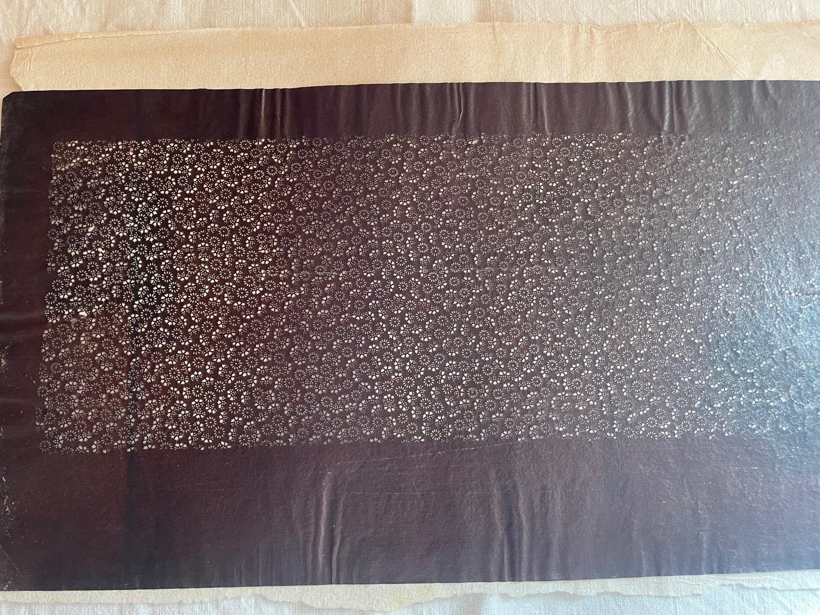 Sciablone: antike Oelpapier-Schablone aus Japan – Usato da Ebnat-Kappel venduto da carastellabella