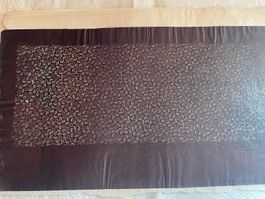 antike Oelpapier-Schablone aus Japan