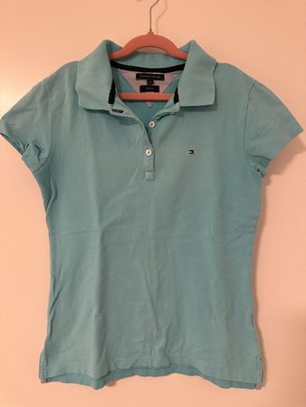 Tommy Hilfiger Damen Poloshirt Gr. S Slim Fit
