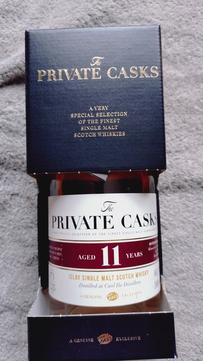 Bevande alcoliche: The Private Cask Islay Single Malt 11y – Nuovo e nell'imballaggio originale da Grüningen venduto da Stargazer
