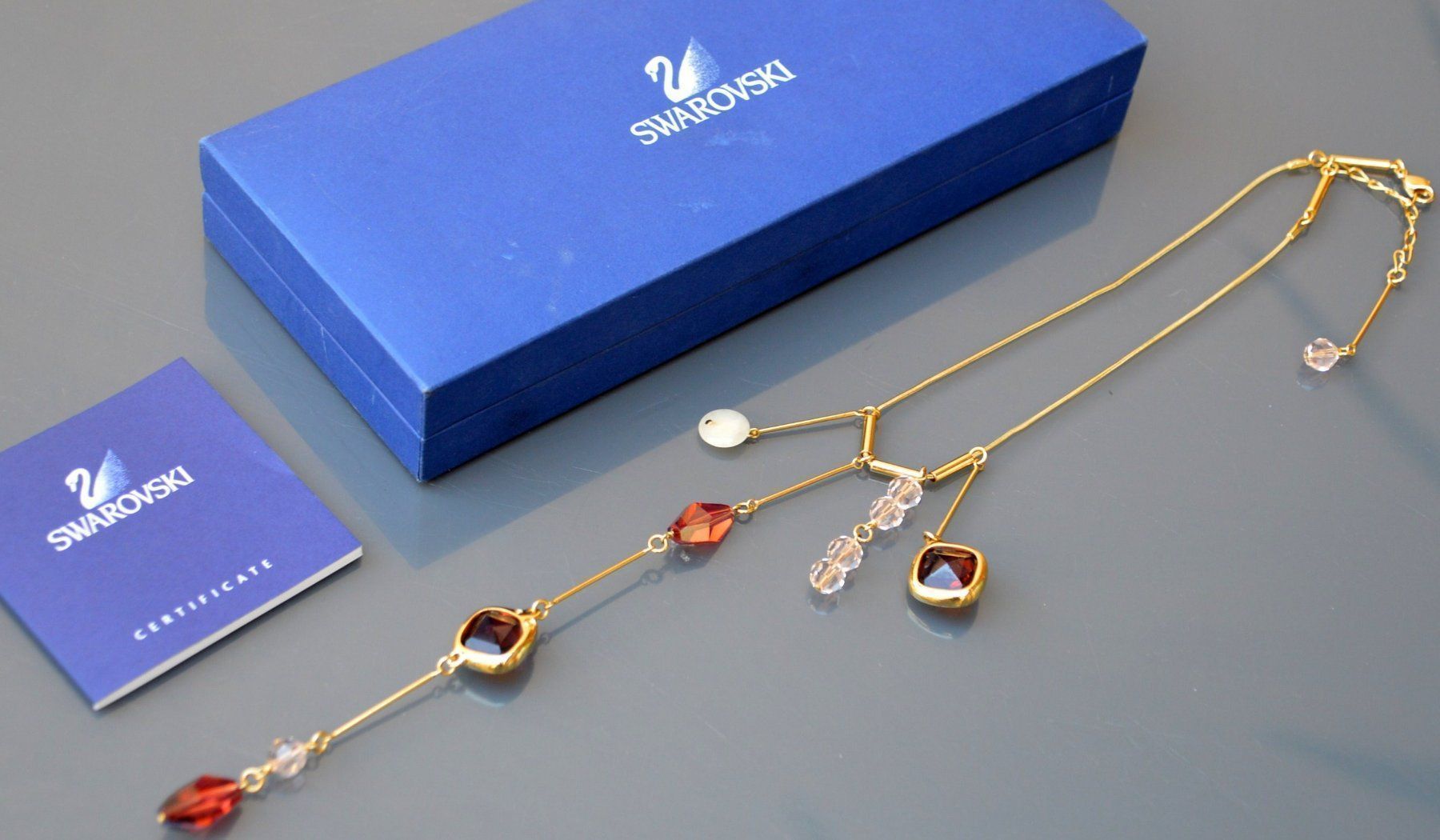 Swarovski Catenine: Halskette / Collier Swarovski – Usato da Collonges venduto da Auganien 6