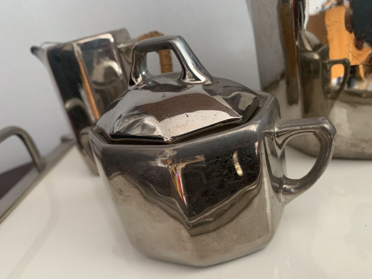 Services de table: Kaffekanne Set Silber – D'occasion à Zürich par cla_sgm7 1