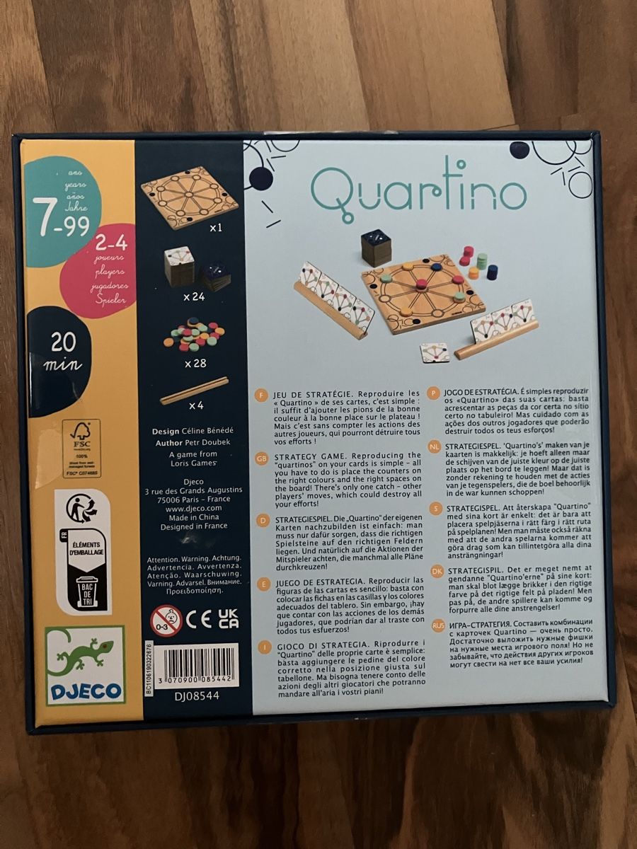 Giochi: Spiel Quartino – Nuovo (secondo la descrizione) da Bözberg venduto da Sape9192 1