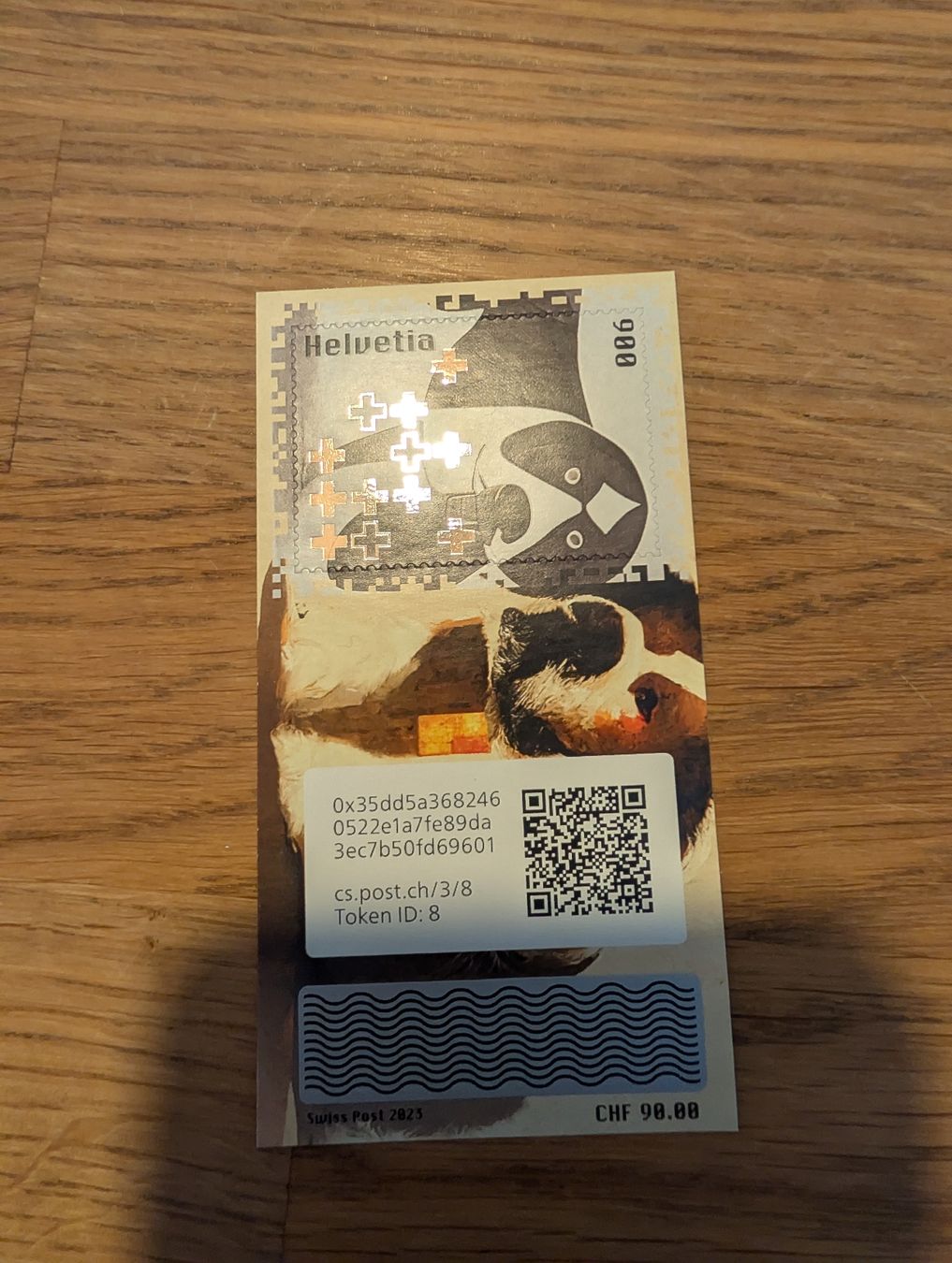 Tutti i francobolli: Swiss Crypto Stamp 3.0 ID8 Fluffy – Nuovo (secondo la descrizione) da Dübendorf venduto da and3reas 1