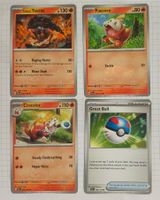4x Pokémon Karten - PAL En - Paldea Evolved