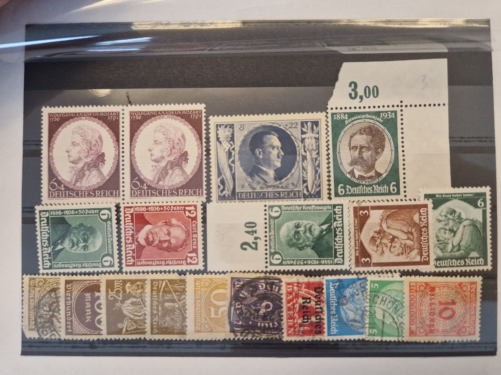 Tutti i francobolli: Deutsches Reich Briefmarken – Usato da St. Gallen venduto da Enrico_SG