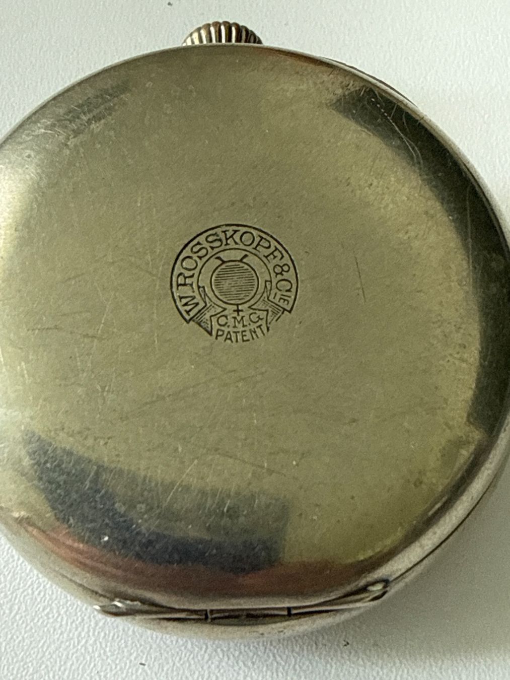 Roskopf Montres: Original Rosskopf Taschenuhr läuft – D'occasion à Stadel par amigo014 1