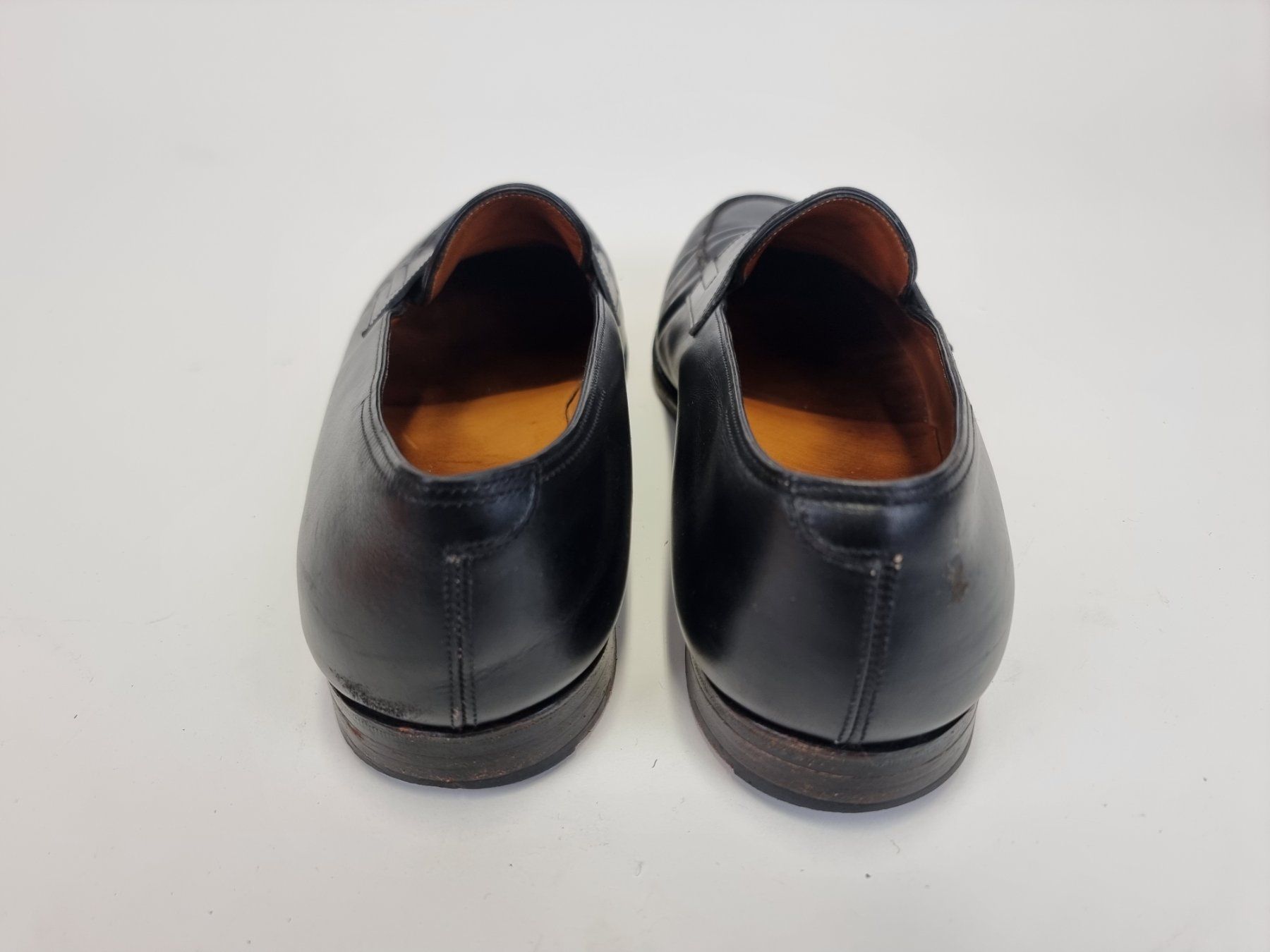Herrenschuhe: Schwarze Leder Loafer John Lobb – Gebraucht aus Urtenen-Schönbühl von Restwert_Schoenbuehl 2