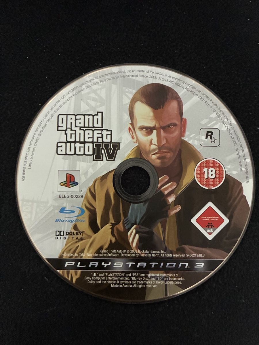 Sony Giochi: Grand Theft Auto IV PS3 gioco usato – Nuovo (secondo la descrizione) da Taverne venduto da nad02026