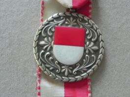 Schweiz Medaille Kramer Wappen Kanton Solothurn Jahr 1975