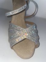 Glitzernde LATIN Tanzschuhe, NEU, Grösse 40