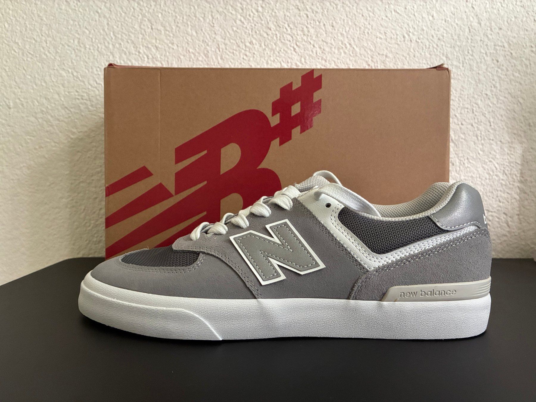 New Balance Scarpe da uomo: New Balance Numeric 574 grey, EU 44, US 10 – Nuovo e nell'imballaggio originale da Zürich venduto da MR_78 1