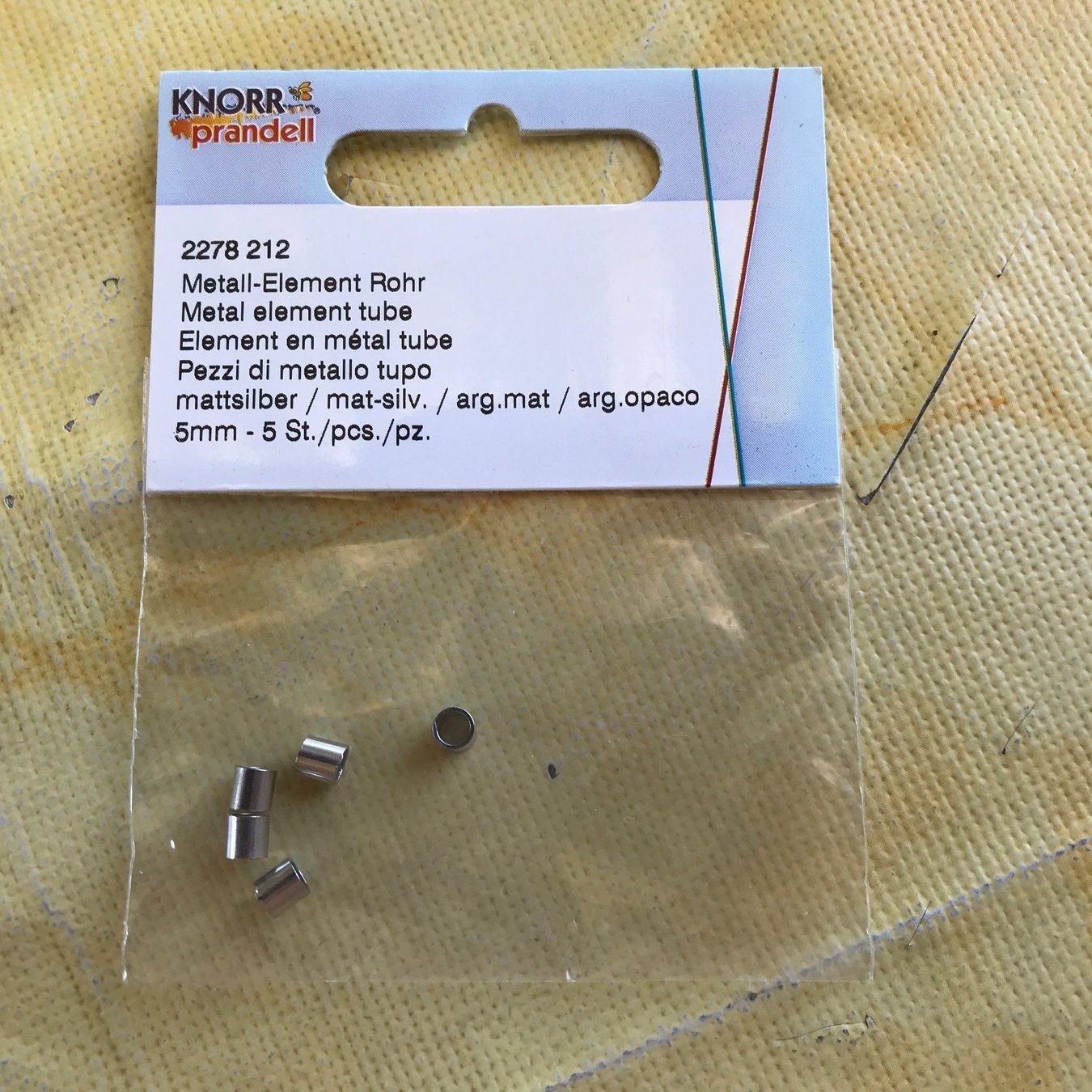Tutti gli attrezzi: LOT METALL-ELEMENT ROHR 5MM – Nuovo e nell'imballaggio originale da Ostermundigen venduto da Wyatt-Earp 2